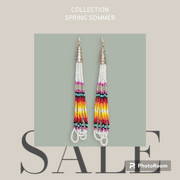 Authentic Hand Beaded Earrings