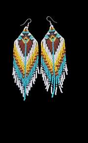 Authentic Beaded Earrings