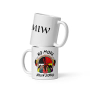 No More Stolen Sisters White glossy mug