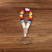 Authentic Beaded Keychain