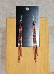 Authentic Hand Beaded Earrings "Aloy"