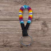 Authentic Beaded Keychain