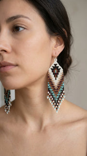 Authentic Beaded Earrings