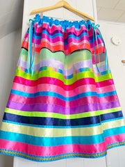 Ribbon Skirt Earrings Set
