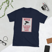 Warning Short-Sleeve Unisex T-Shirt