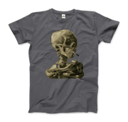 Van Gogh Skull of a Skeleton With Burning Cigarette 1886 T-Shirt