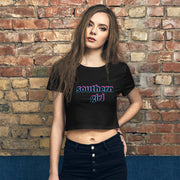 Women’s southern girl Crop Tee