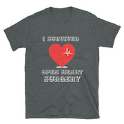 I survived open heart surgery 3 Short-Sleeve Unisex T-Shirt