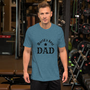 Worlds best dad Short-Sleeve Unisex T-Shirt