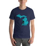 Michigan Bigfoot Short-Sleeve Unisex T-Shirt