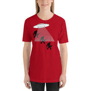 Beaming Bigfoot Short-Sleeve Unisex T-Shirt