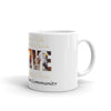 Salyersville Indian Community White glossy mug