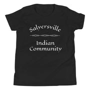 Youth sizes Salyersville Indian Community Youth Short Sleeve T-Shirt